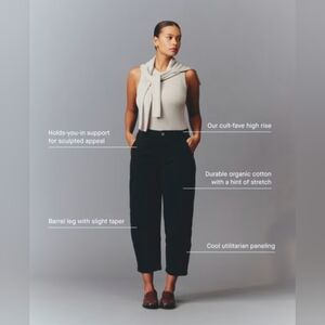 Everlane Utility Barrel Pant in Black